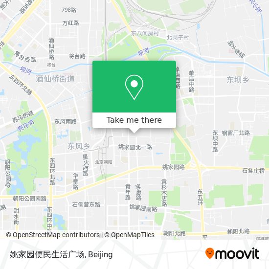 姚家园便民生活广场 map