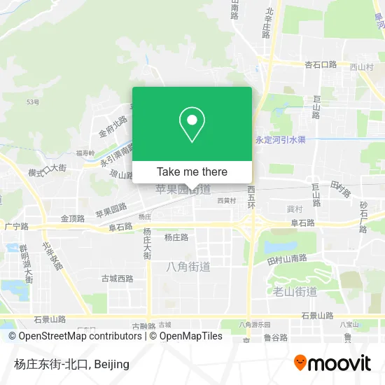 杨庄东街-北口 map