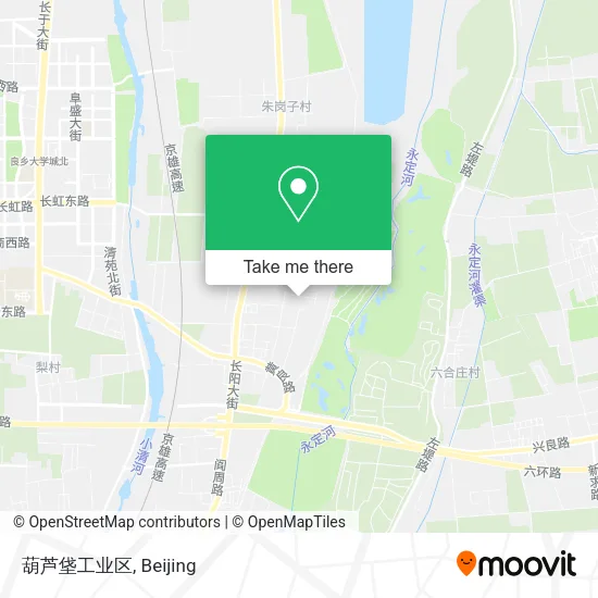 葫芦垡工业区 map