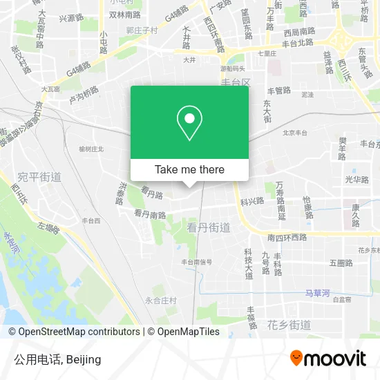 公用电话 map