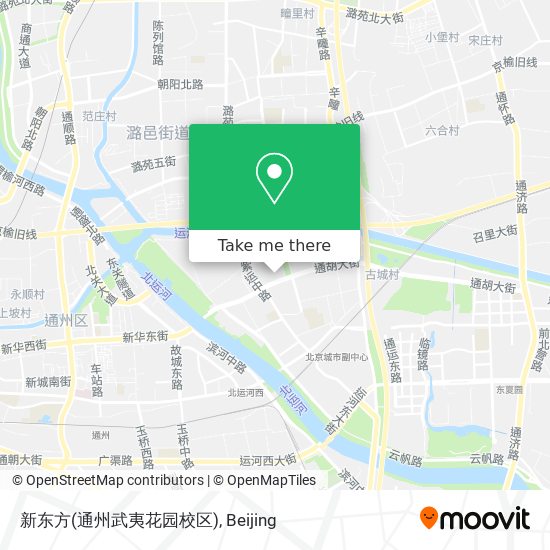 新东方(通州武夷花园校区) map