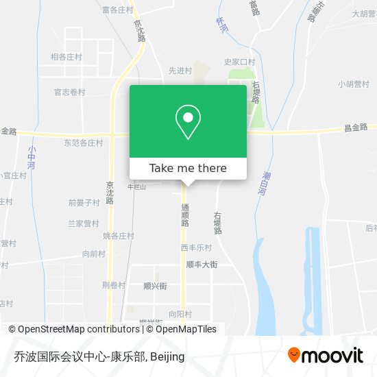 乔波国际会议中心-康乐部 map
