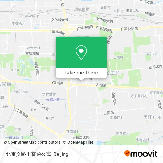 北京义路上普通公寓 map