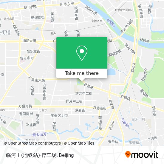 临河里(地铁站)-停车场 map