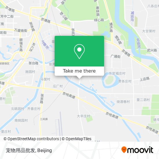 宠物用品批发 map
