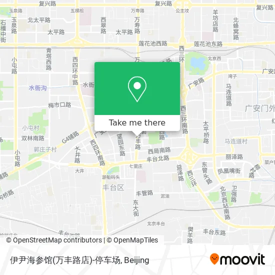 伊尹海参馆(万丰路店)-停车场 map