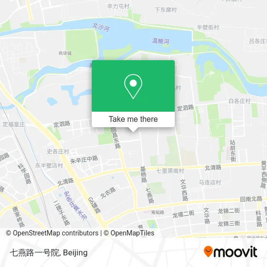七燕路一号院 map
