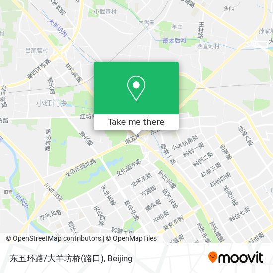 东五环路/大羊坊桥(路口) map