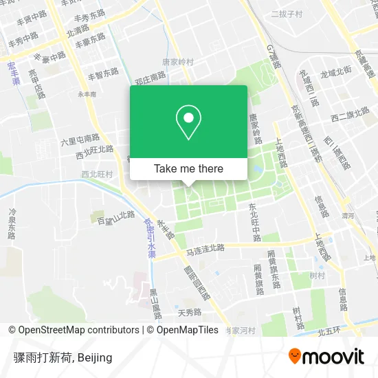 骤雨打新荷 map