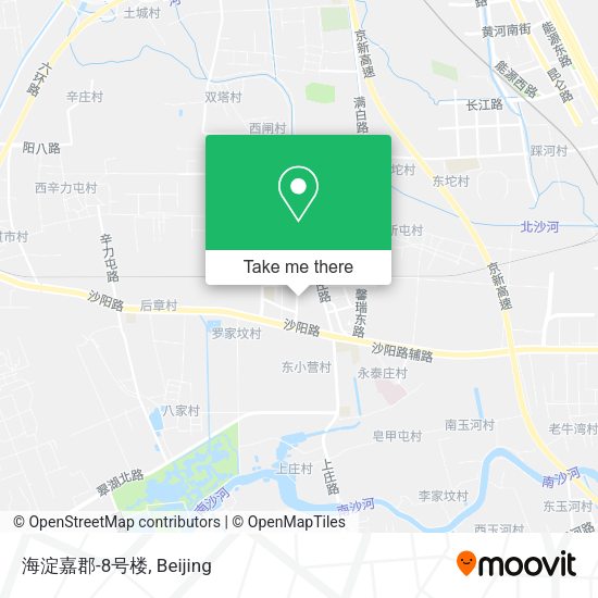 海淀嘉郡-8号楼 map