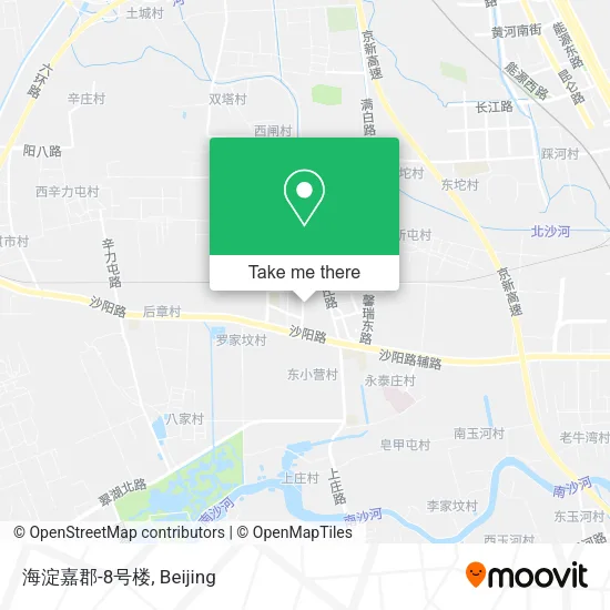 海淀嘉郡-8号楼 map
