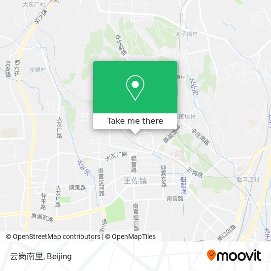 云岗南里 map