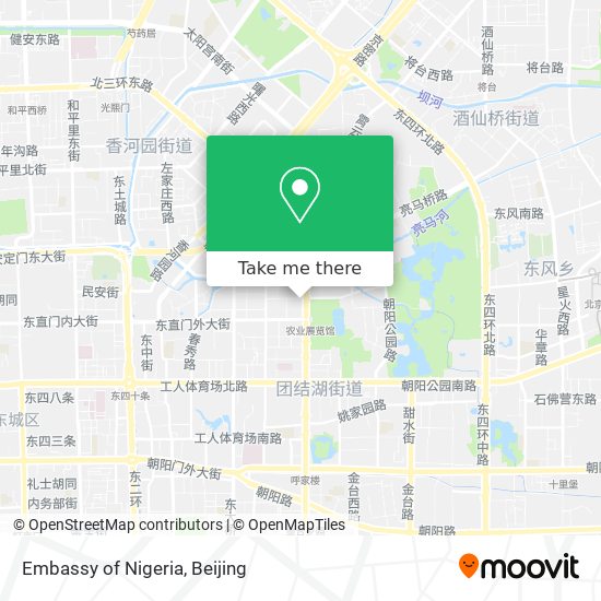 Embassy of Nigeria map