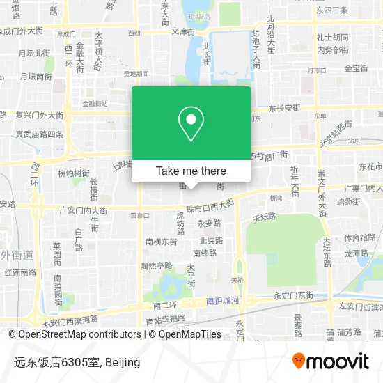 远东饭店6305室 map