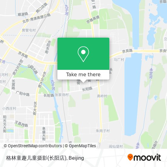 格林童趣儿童摄影(长阳店) map