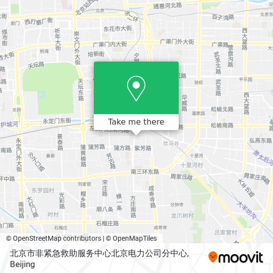 北京市非紧急救助服务中心北京电力公司分中心 map
