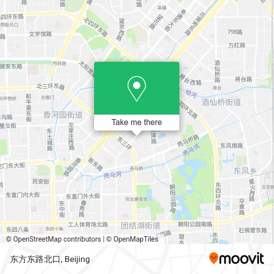 东方东路北口 map