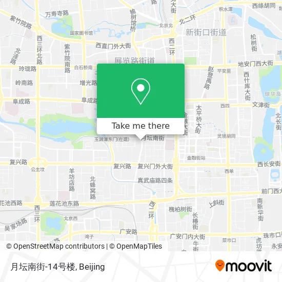 月坛南街-14号楼 map