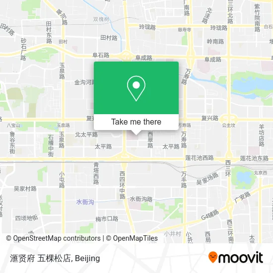 滙贤府 五棵松店 map