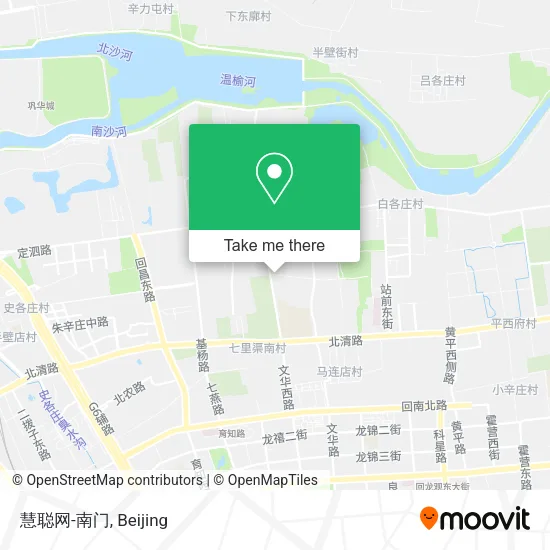 慧聪网-南门 map