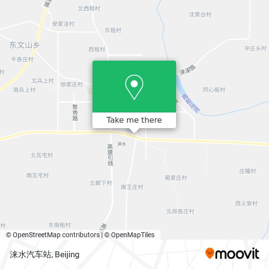 涞水汽车站 map