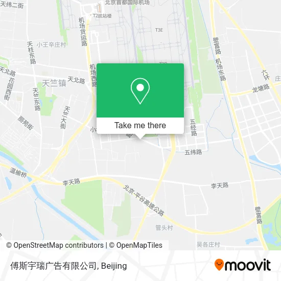 傅斯宇瑞广告有限公司 map
