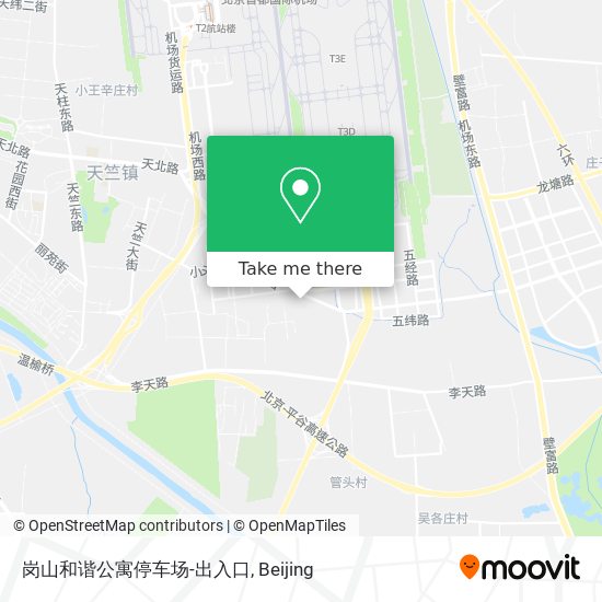 岗山和谐公寓停车场-出入口 map