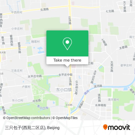 三只包子(西苑二区店) map