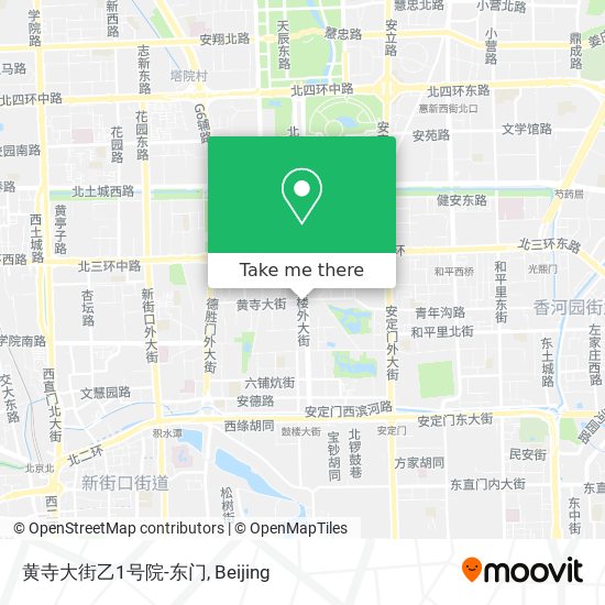 黄寺大街乙1号院-东门 map