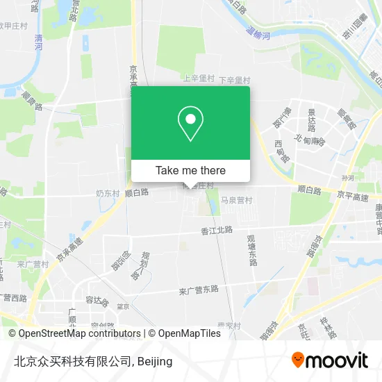 北京众买科技有限公司 map