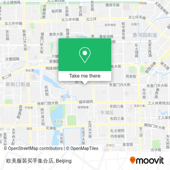 欧美服装买手集合店 map