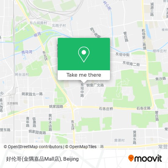 好伦哥(金隅嘉品Mall店) map