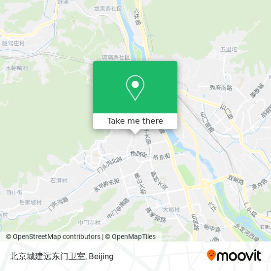 北京城建远东门卫室 map