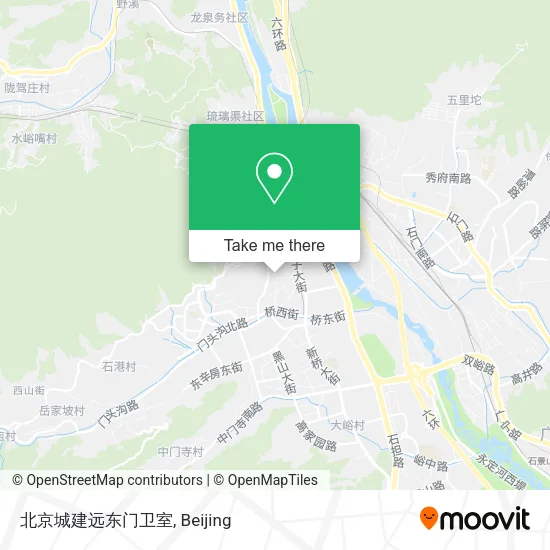 北京城建远东门卫室 map