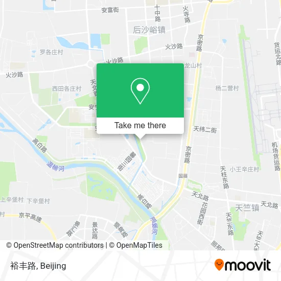 裕丰路 map