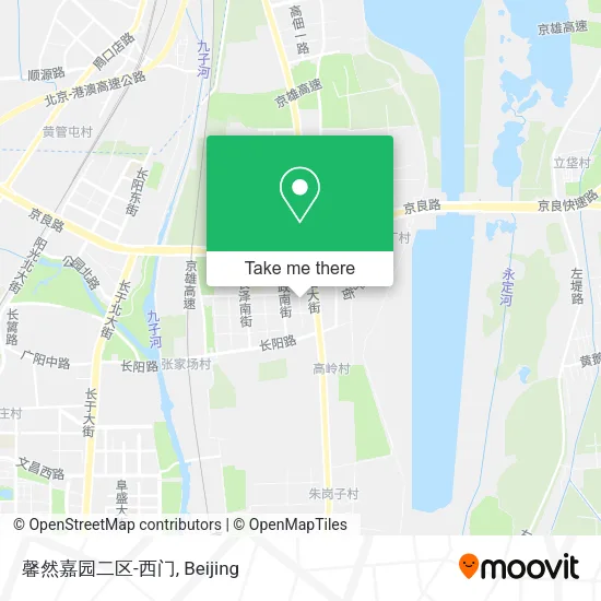馨然嘉园二区-西门 map