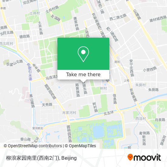 柳浪家园南里(西南2门) map