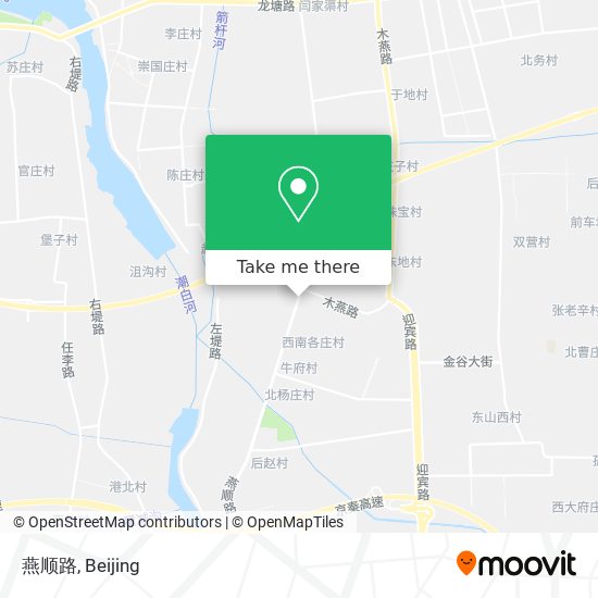 燕顺路 map