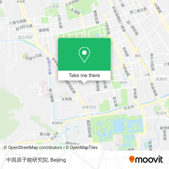 中国原子能研究院 map