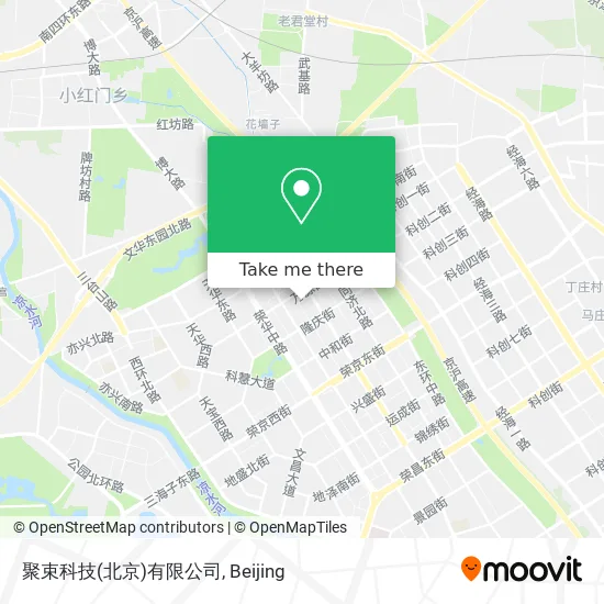 聚束科技(北京)有限公司 map