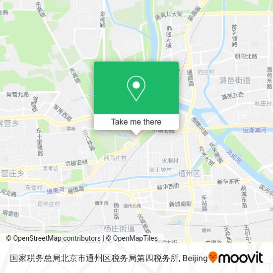 国家税务总局北京市通州区税务局第四税务所 map