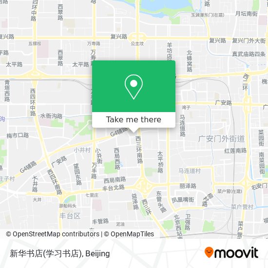 新华书店(学习书店) map