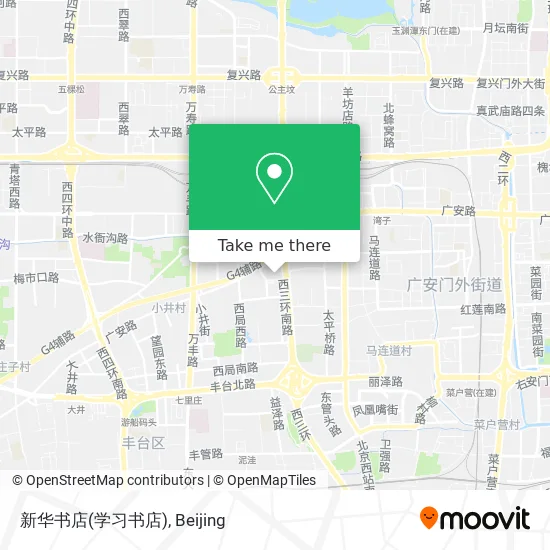 新华书店(学习书店) map