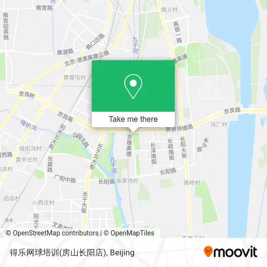 得乐网球培训(房山长阳店) map