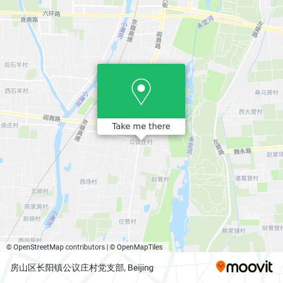 房山区长阳镇公议庄村党支部 map