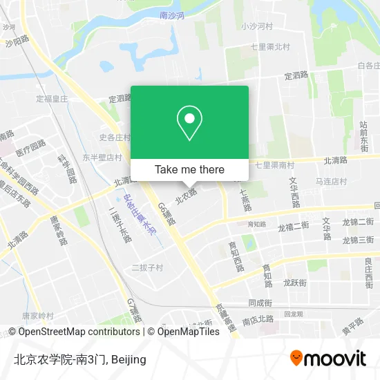 北京农学院-南3门 map