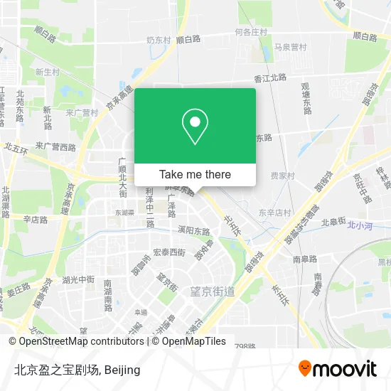 北京盈之宝剧场 map