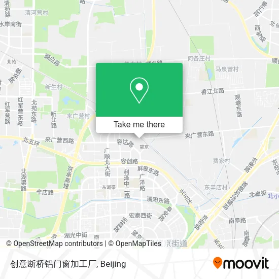 创意断桥铝门窗加工厂 map
