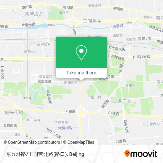 东五环路/王四营北路(路口) map