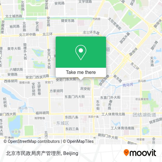 北京市民政局房产管理所 map